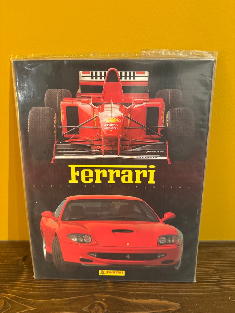 帕尼尼 Ferarri - 1 Empty album + complete loose sticker set - Good (GD) #1.0