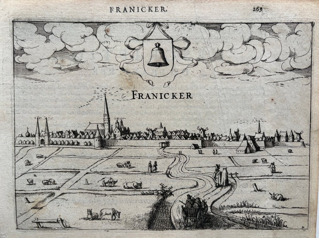 Netherlands - Franeker; L. Guicciardini - Franicker - 1601-1620 #3.2