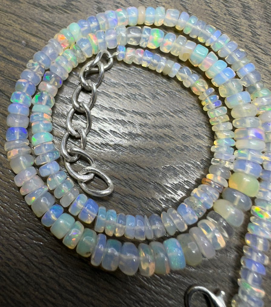 Collana con opale da 63 carati Lucidato- 12.6 g #1.0