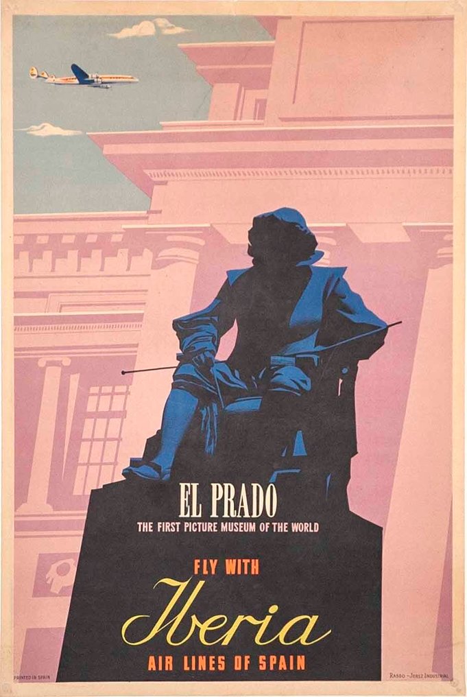 Anonymous - Fly with Iberia El Prado - 1960s #1.0