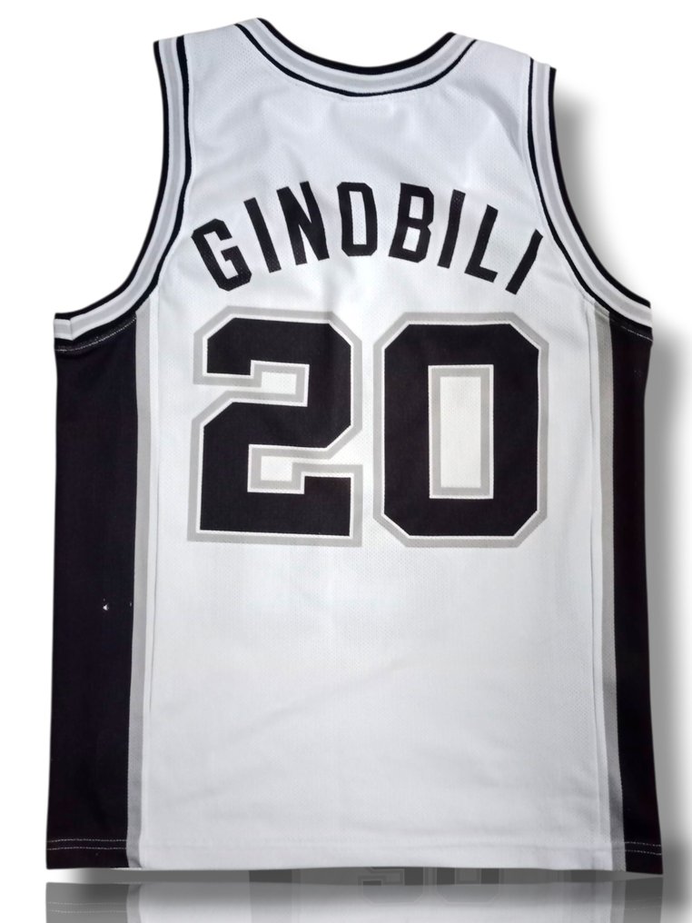 San Antonio Spurs - 國家籃球協會 - Manu Ginóbili - 2002 - 籃球運動衫 #1.0