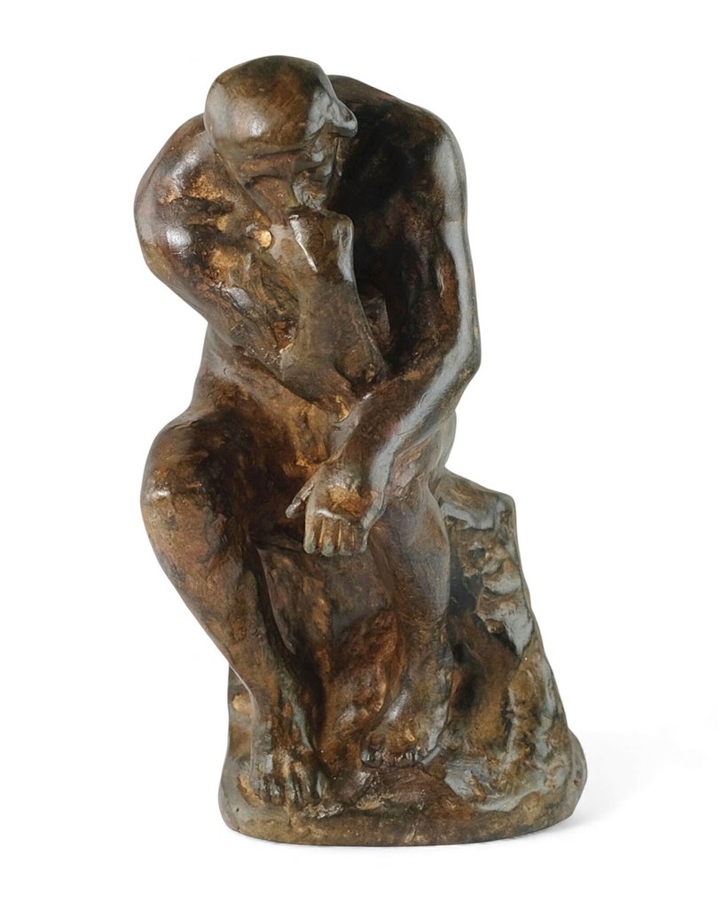 Pierre Chenet (XX-XXI) - Γλυπτό, 'Le Penseur' - inspired by Rodin - 24 cm - Μπρούντζος #2.1