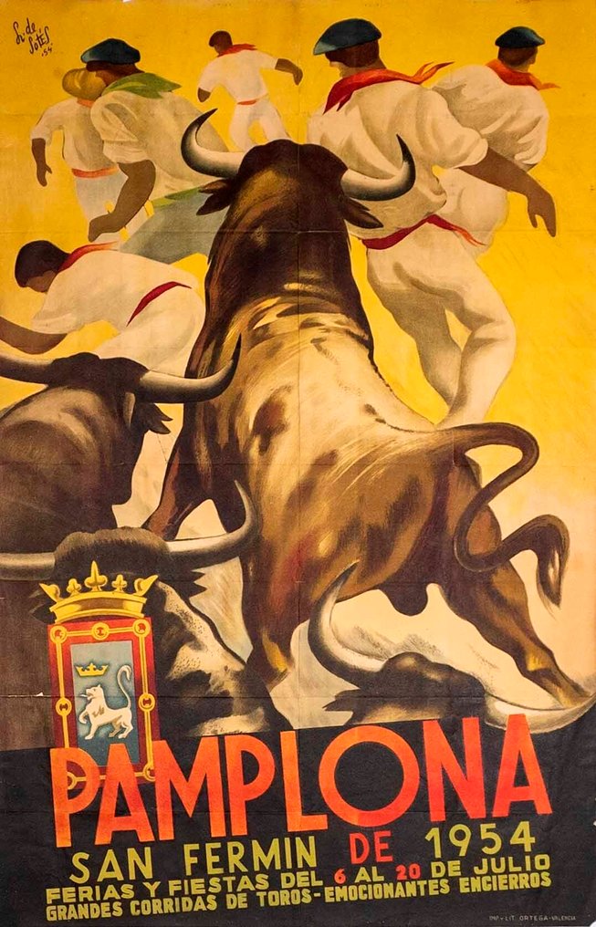 Anonymous - Pamplona San Fermin - Δεκαετία του 1950 #1.0
