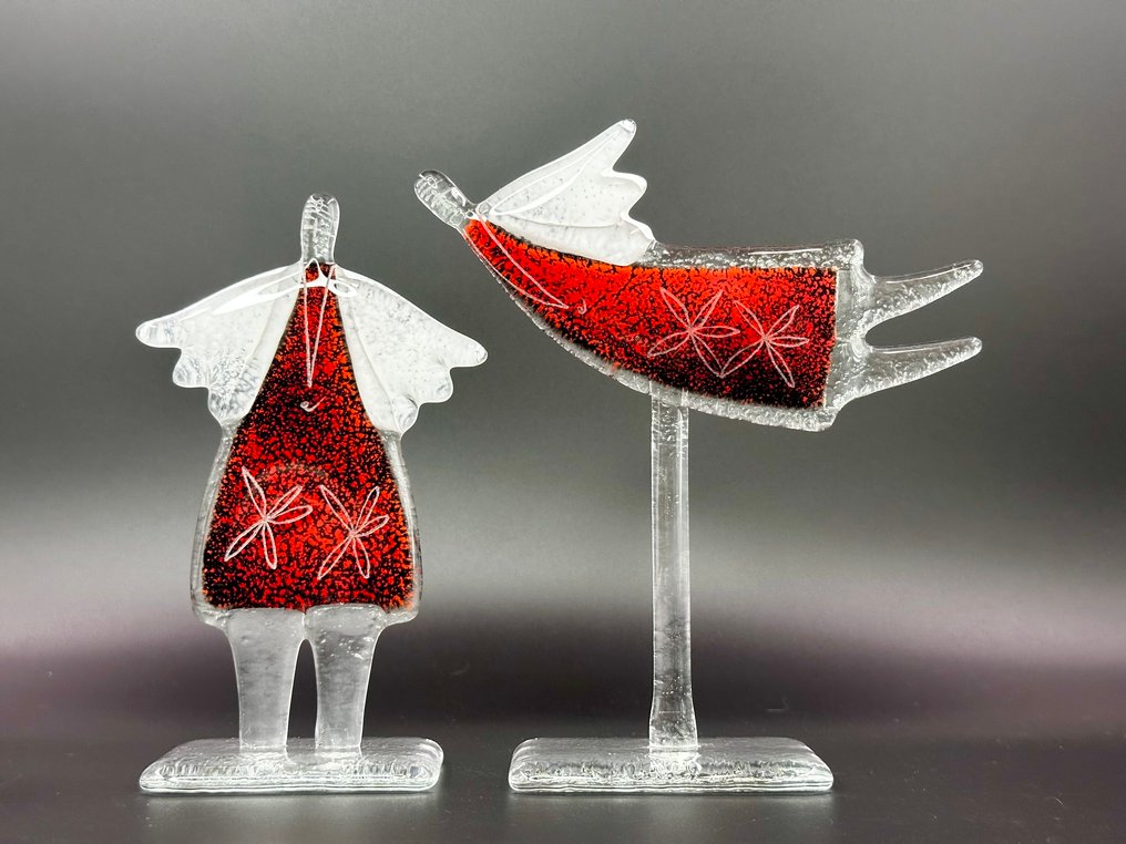 Studio Habrat - Figuriini - Angels (2) - fusing #2.1