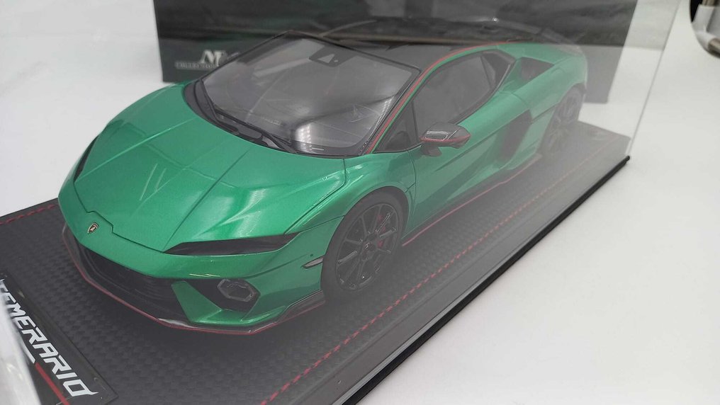 MR Collection 1:18 - Model car - Lamborghini Temerario verde mercurio - (cod.E44) #1.0