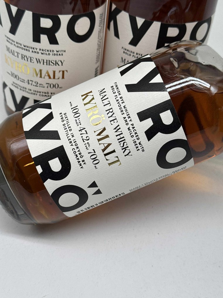 Kyrö Malt Rye - 70 cl - 3 flasker #1.0