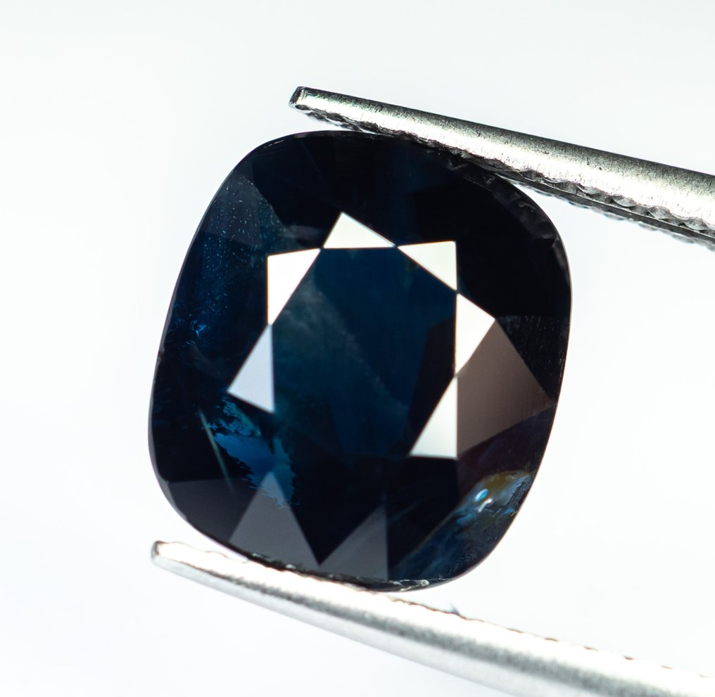 χωρίς τιμή ασφαλείας Ζαφείρι - 5.42 ct - Bellerophon Gemlab - Σκούρο πρασινωπό μπλε #1.0