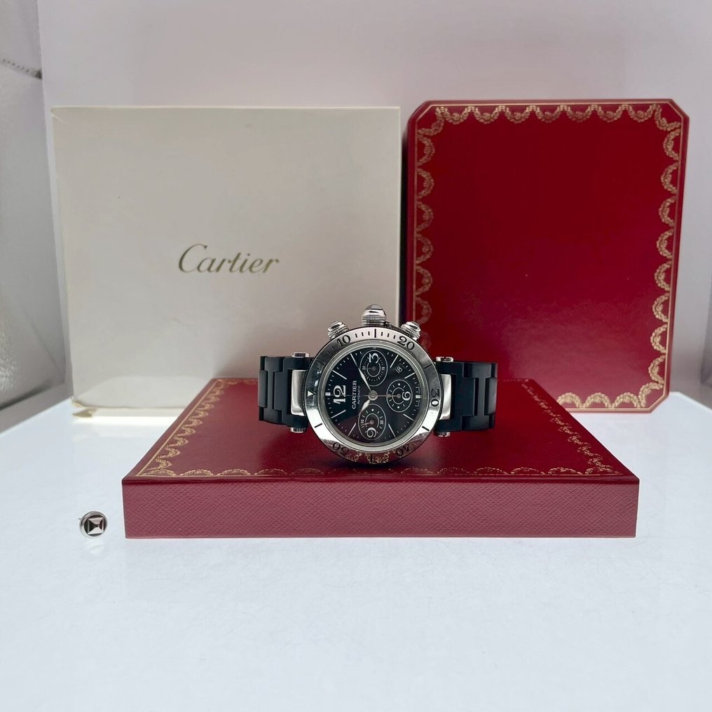 Cartier - Pasha Seatimer - No reserve price - W31088U2 2995 - Men - 2000-2010 #1.0