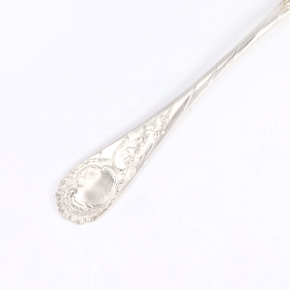 Julius Lemor - Art-Nouveau - Łopatka do szparagów - Srebro pr. 800 - 1900-1910 #1.0
