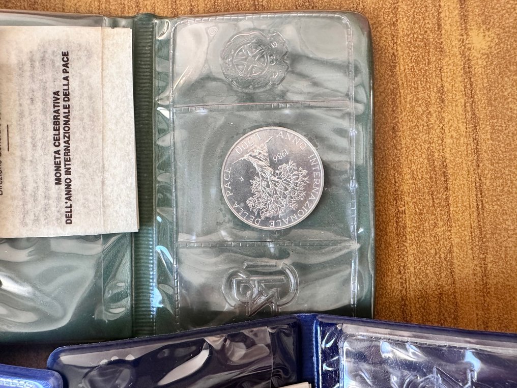 意大利,共和国 500 Lire Commemorative anni vari (5 monete) (没有保留价) #3.2