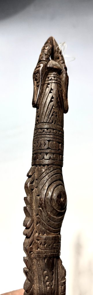 拉姆河贝壳用于仪式的勺子 - 巴布亚新几内亚  (没有保留价) #2.1