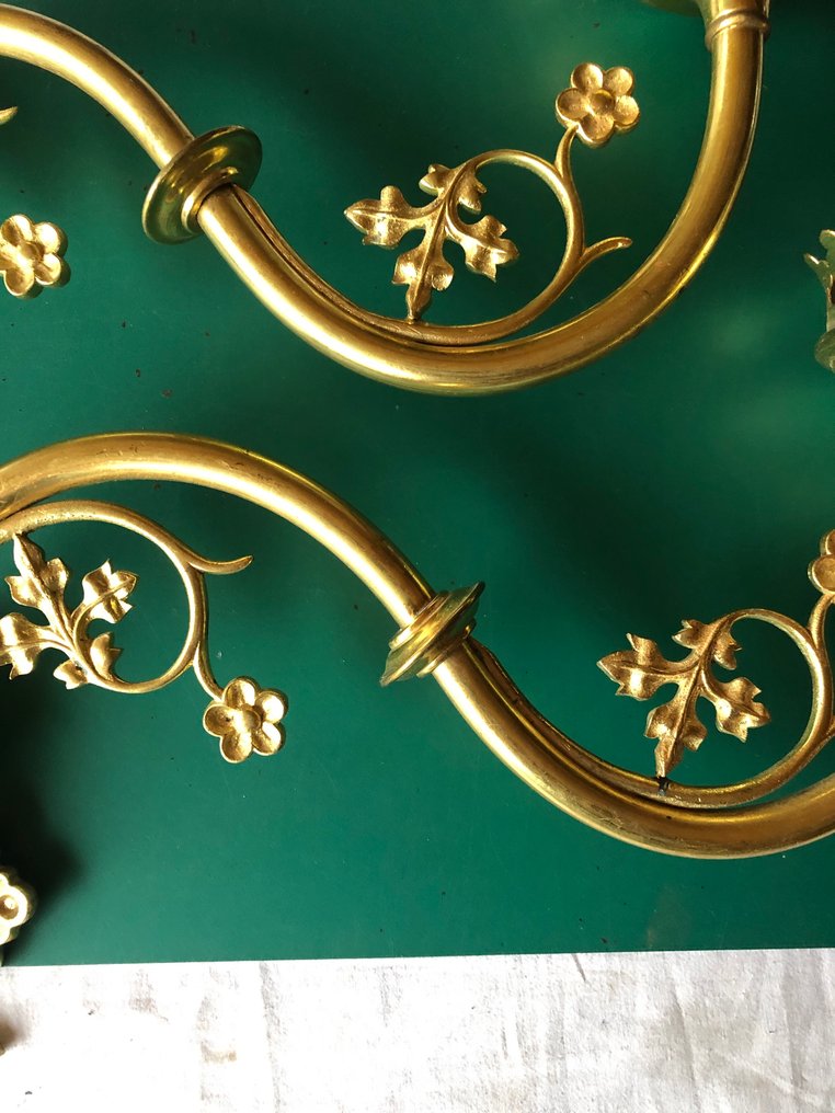 Decorative ornament (2) - wall candelabra - Netherlands #2.1