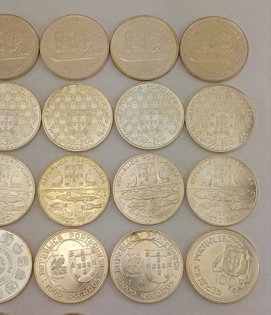 葡萄牙. 1000/500 Escudos (35 Moedas) #2.1