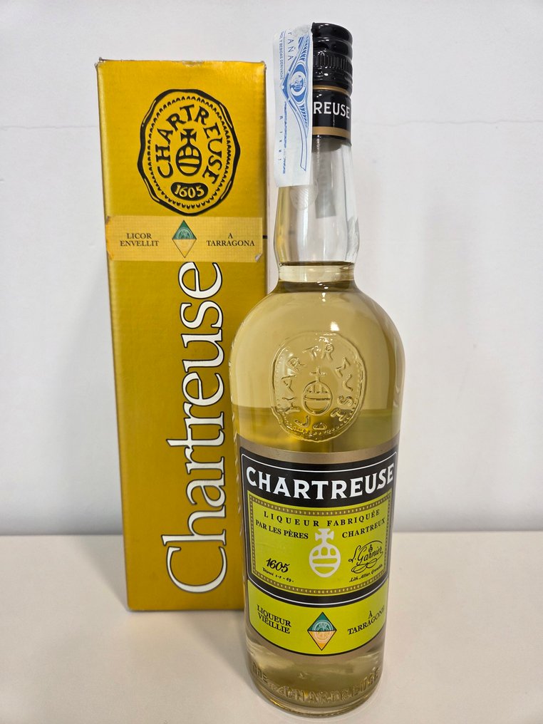 Chartreuse - Santa Tecla Jaune/Yellow - Liqueur Vieillie à Tarragone - b. 2004 - 700ml #1.0