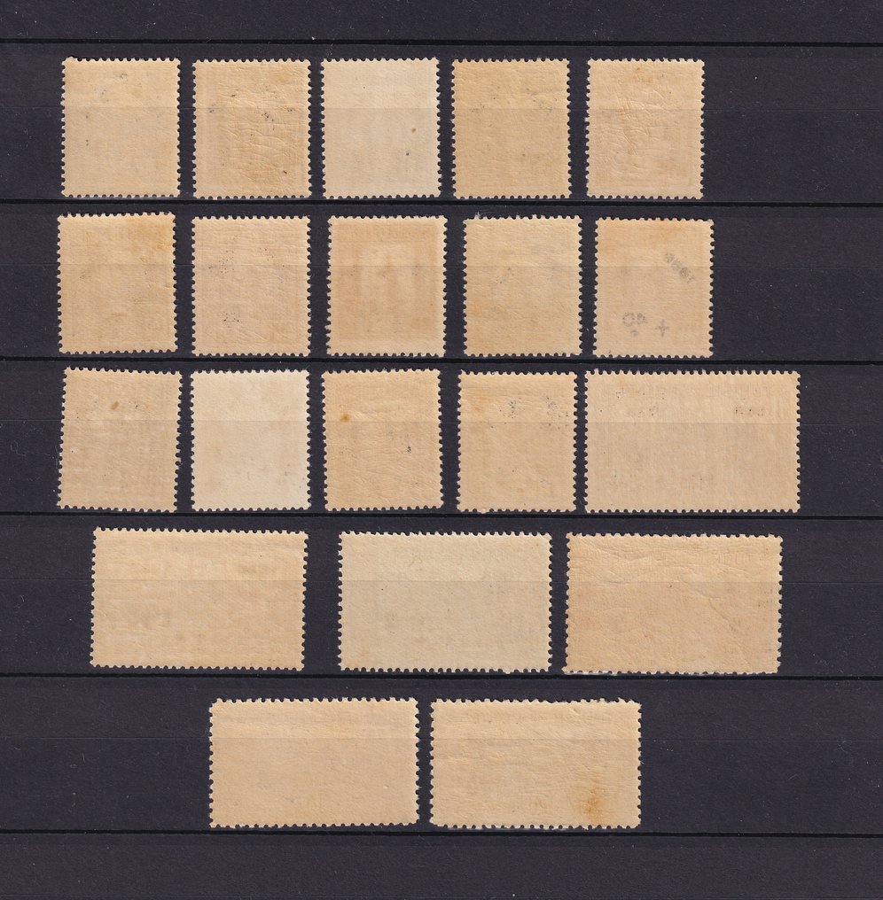 突尼斯 1938 - 无铰链，价格340欧元，完整系列 - Yvert n°185/204 #1.0