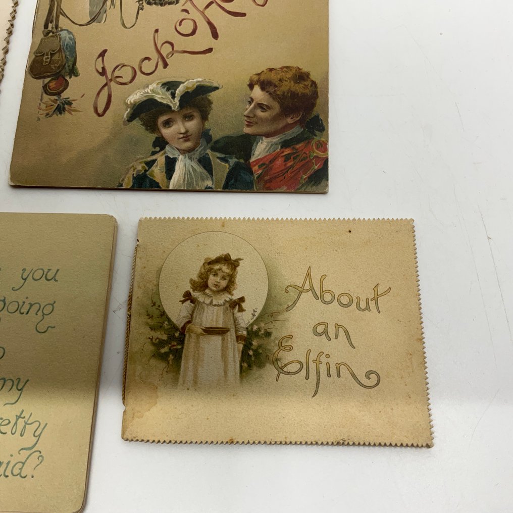 Chromolith. books; Postgate & Haycraft etc - Four rare 19th century chromolithograpical UK children's books - 1880 #2.1