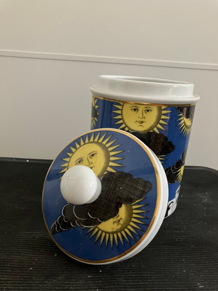 Rosenthal - Fornasetti - Fémdoboz - Il Sole di Capri - Porcelán #2.1