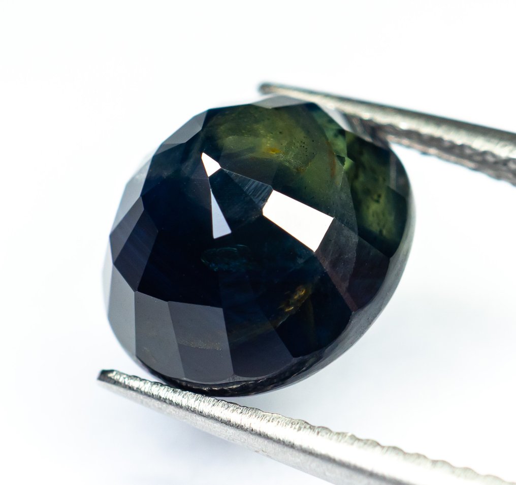 No reserve price Sapphire - 9.48 ct - Bellerophon Gemlab - Multicolour #4.3