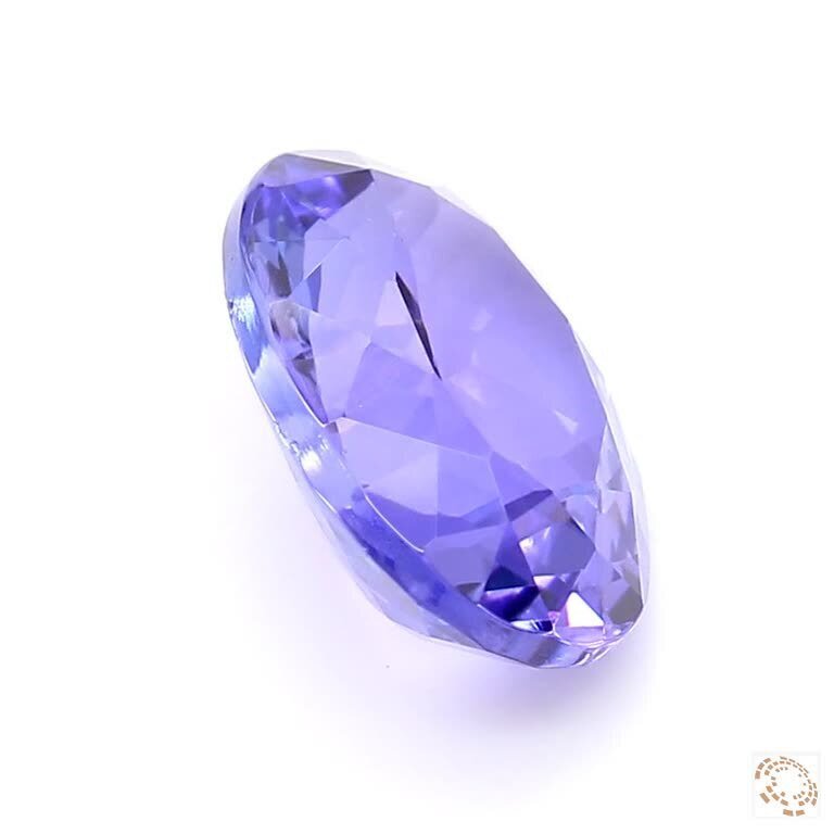 1 pcs Albastru, Violet Tanzanite - 6.32 ct - IGI (Institutul gemologic internațional) #3.2
