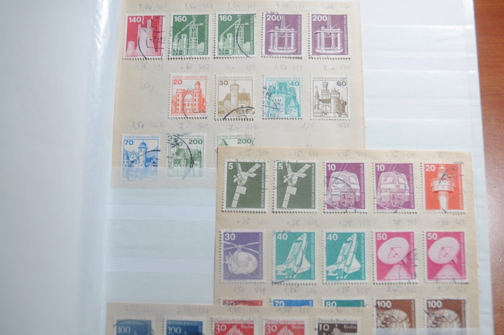 World  - Collection with various countries in stock books and on pages from circulating booklets in stock #2.1