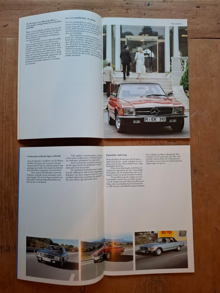 Brochure - Mercedes-Benz - SL (R 107) - 280 - 380 - 500 #3.2
