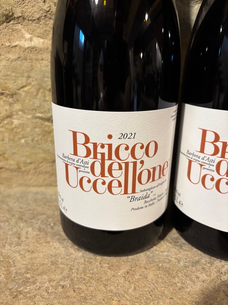 2021 Bricco dell'Uccellone - Piëmont Barbera d'Asti - 2 Magnums (1.5L) #1.0
