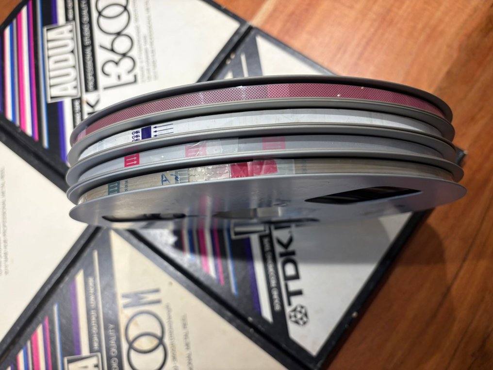 TDK - Bobine di metallo da 26 cm con nastro. Audio a bobina aperta #4.3