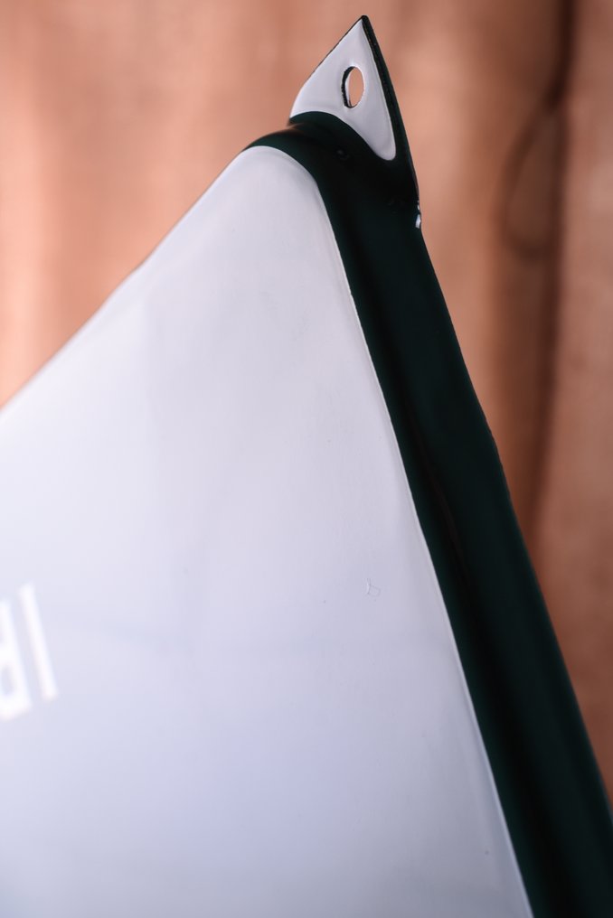 John Jameson & Son ltd. - Enamel sign - XL JAMESON; "Irish Whiskey" enamel sign; nice/glossy; handmade EXCLUSIVE quality; no reserve - Enamel #4.3