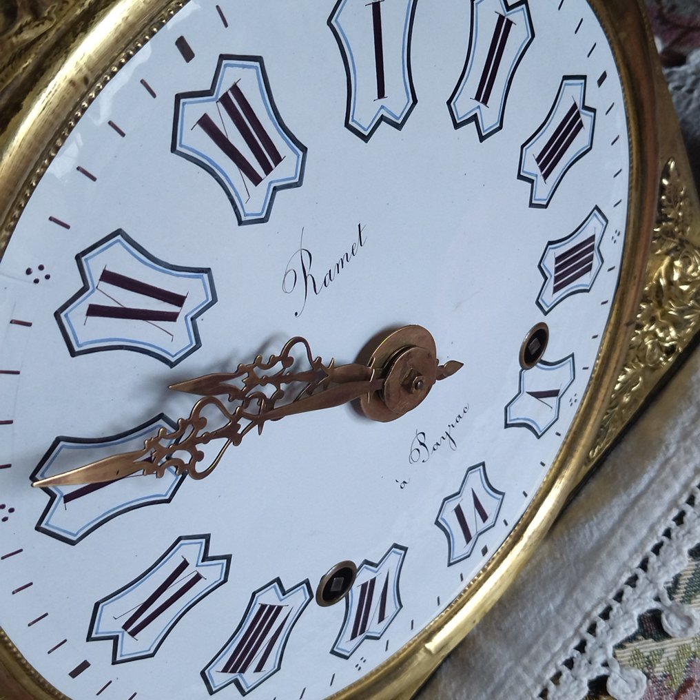 Comtoise klok - - Smeedijzer - 1850-1900 #2.1