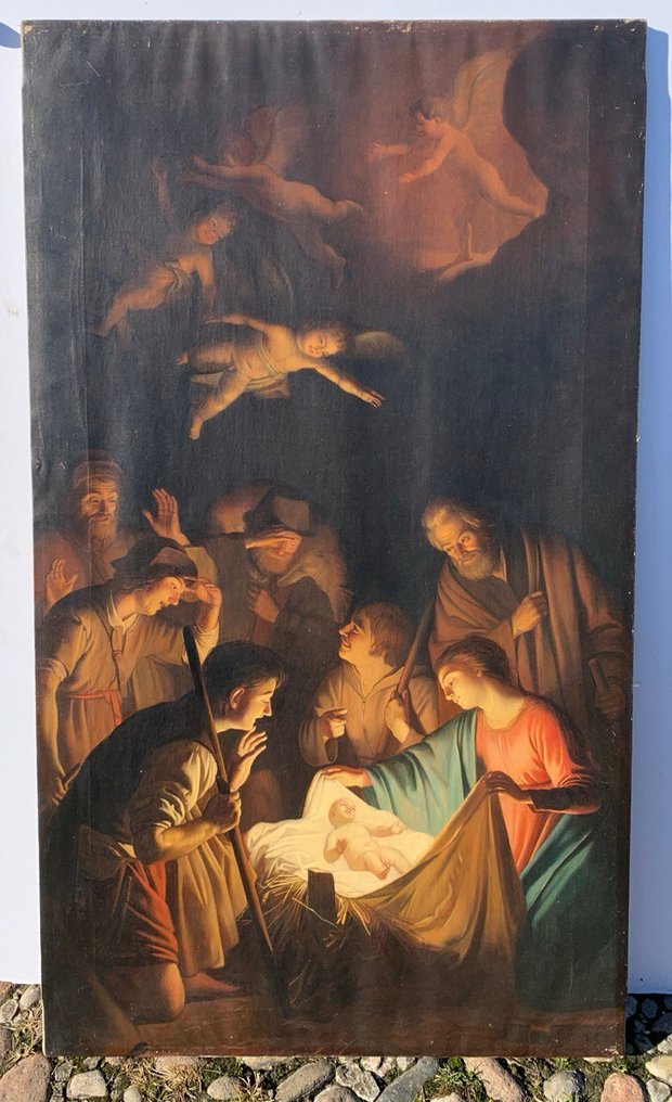 Gerrit van Honthorst, known as Gherardo delle Notti (1590-1656), 晚於 - Adoration of the Shepherds #3.2