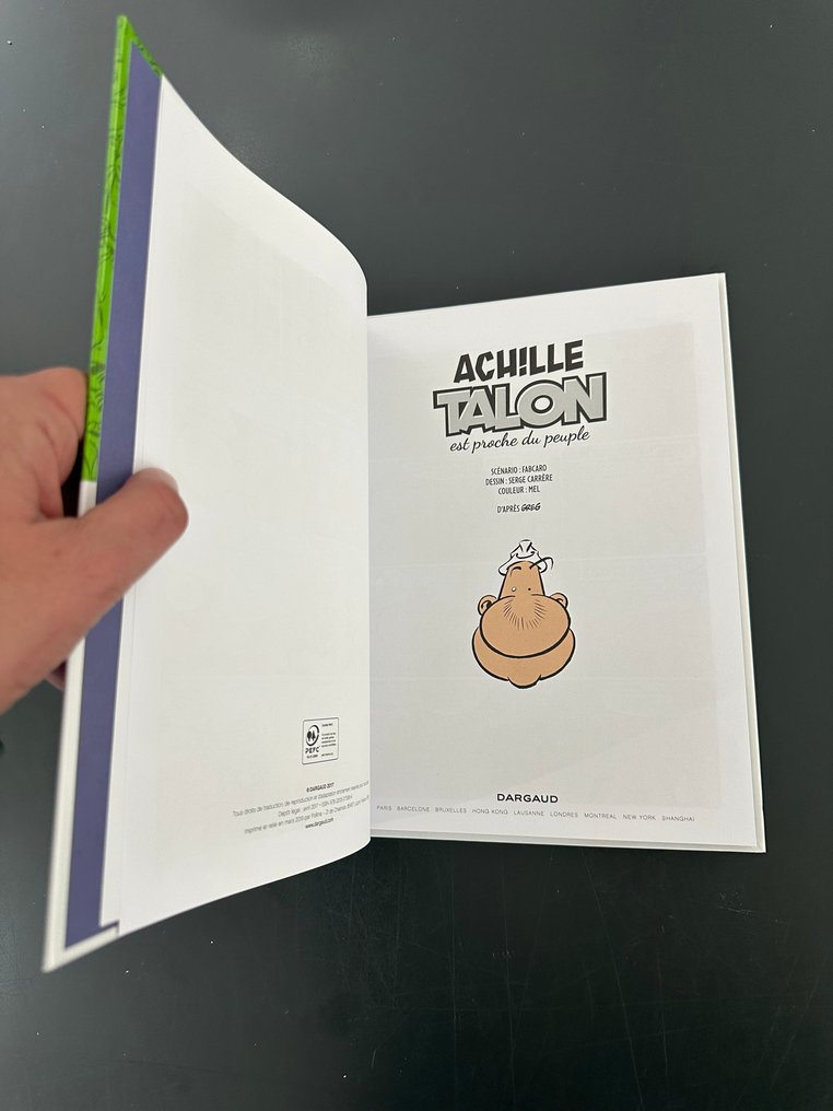 Achille Talon T3 + dédicace - C - 1 Album - Ristampa - 2019 #4.3