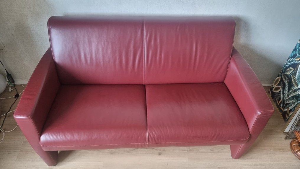 Montel - Soffa - Läder - Montel 2 säten #4.3
