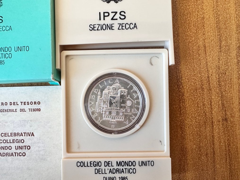 意大利,共和国 500 Lire Commemorative anni vari (5 monete) (没有保留价) #4.3