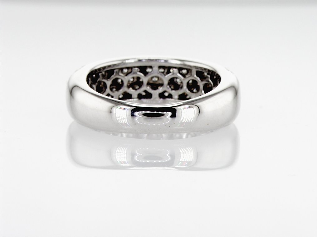 Gyűrű - 18 kt. Fehér arany - 1.05ct. tw. Gyémánt (Természetes) - YKJ0011B #4.3