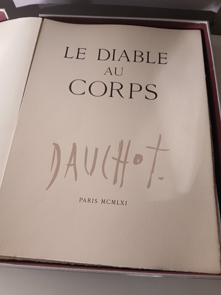 Raymond Radiguet / Gabriel Dauchot - Le Diable au Corps - 1961-1961 #1.0