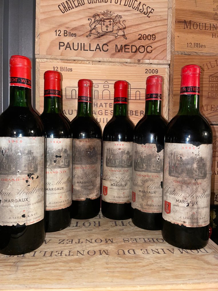 1966 Château Montbrun - Margaux - 6 Bottles (0.75L) #1.0