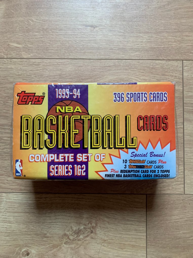 1993/94 Topps Michael Jordan, Shaquille O'Neal Topps - 1 Sealed box - Excellent (EX) #1.0