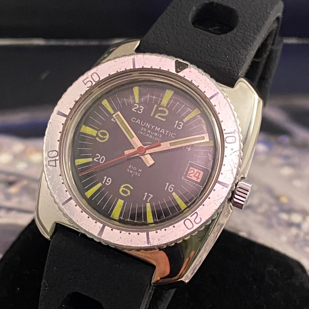 Caunymatic - Automatic Date Diver - χωρίς τιμή ασφαλείας - 270-70049 - Άνδρες - 1970-1979  #1.0