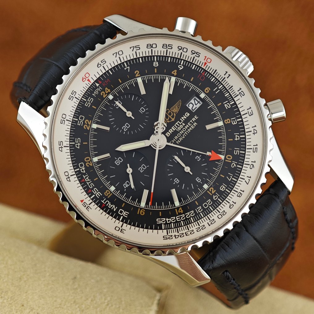Breitling - Navitimer World GMT Chronograph Date - 沒有保留價 - Ref. A24322 - 男士 - 2010-2020  #1.0