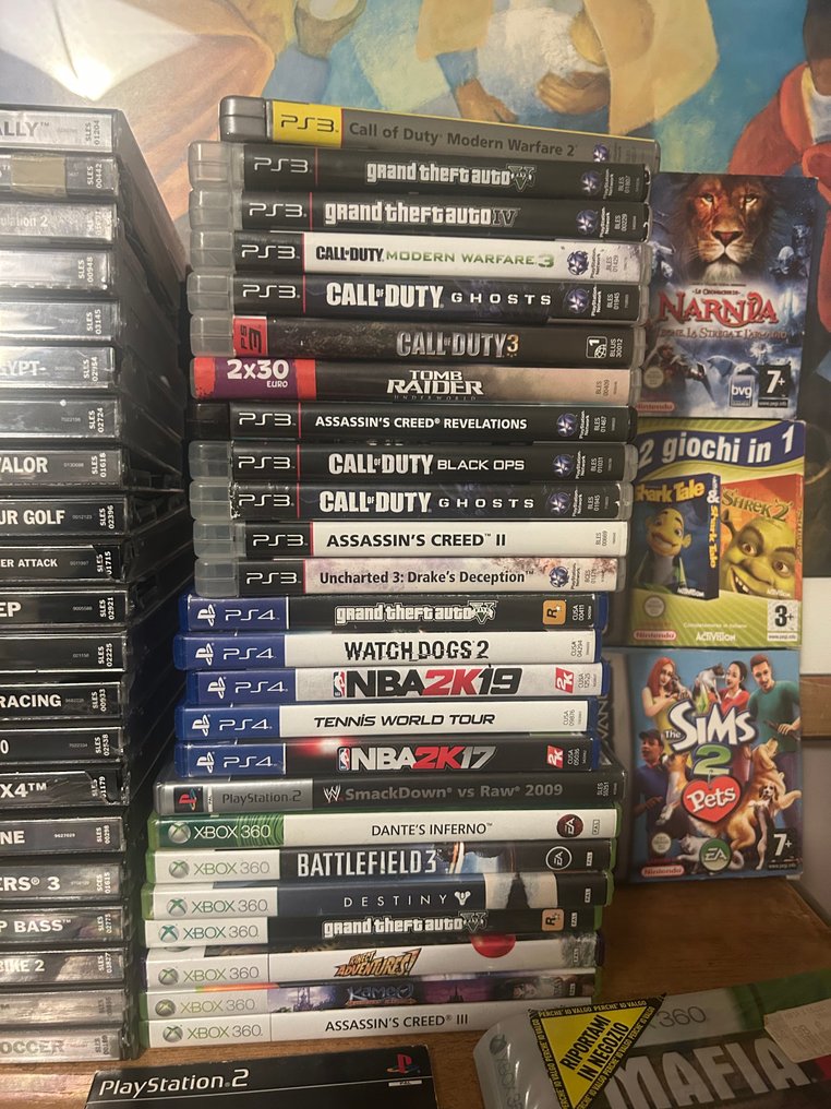 Sony - Playstation 1 (PS1) - Lot of PlayStation 1/2/3/4 games + Xbox 360 & Advance - Video game - In original box #3.2