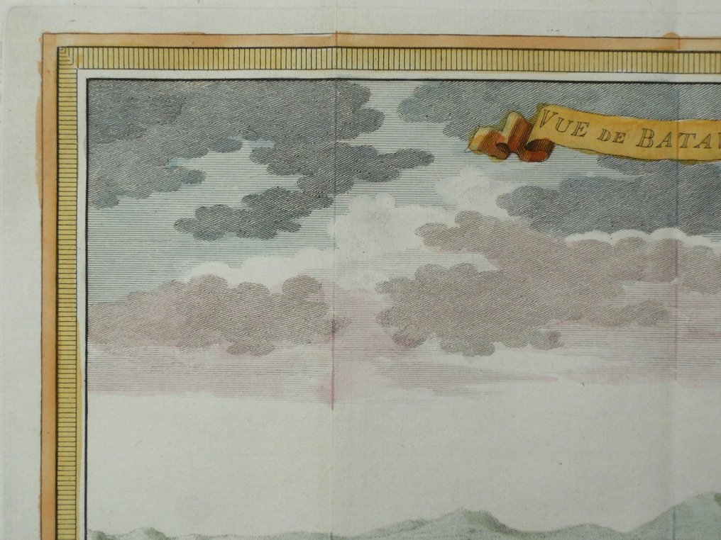 Indonesia - Jakarta / Batavia / Java; J. van Schley / N. Bellin - Vue de Batavia - 1747 #2.1