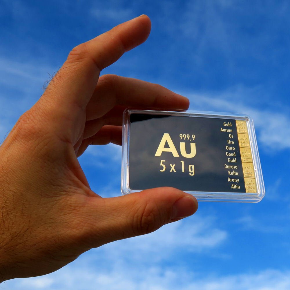 5 grams - Gold .999 - ESG / Valcambi SA - With certificate #3.2