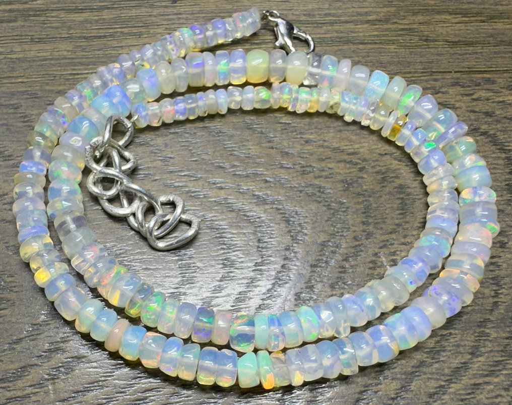 Collana con opale da 63 carati Lucidato- 12.6 g #4.3
