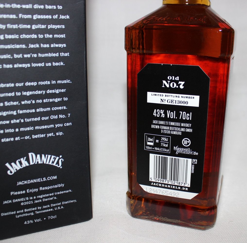 Jack Daniel's Old No. 7 - Paula Sher Edition No 13000 - 70 cl #3.2