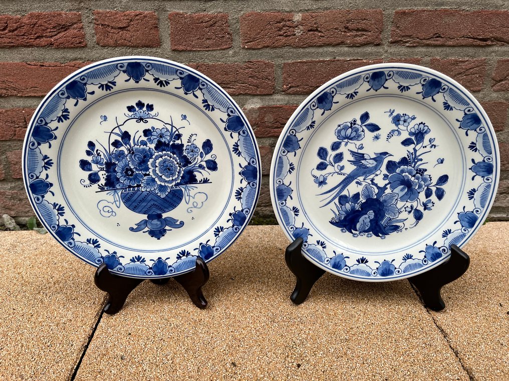 De Porceleyne Fles, Delft - Plate - Delft blauwe wandborden - Earthenware #3.2