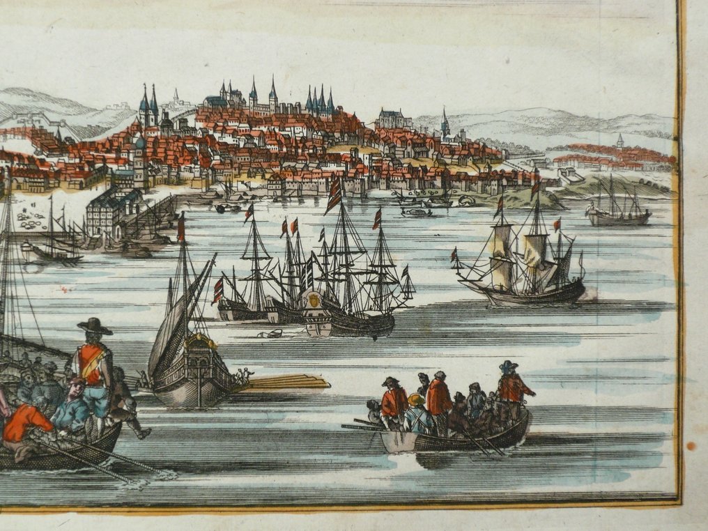 Portugal - Lissabon / Lisbon; Gabriel Bodenehr - Lissabon die Königliche Haupt und Residenz Statt in Portugall - 1751-1760 #4.3