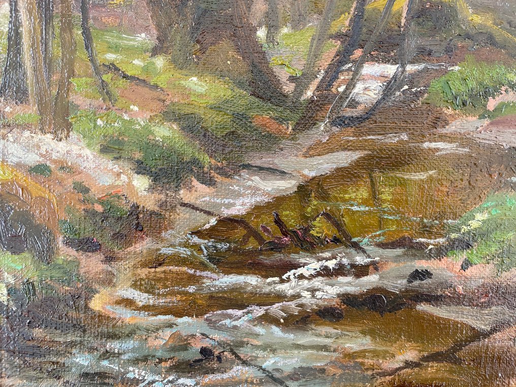 Milton Jensen (1855-1928) - Flusslandschaft #2.1