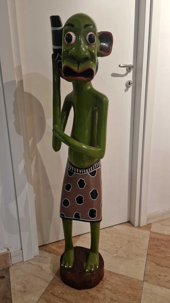 Figura verde - 雕塑 - Makondé - 坦桑尼亚 #3.2