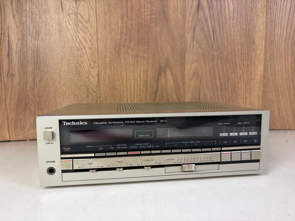 Technics - SA-5 Solid state stereo receiver #4.3