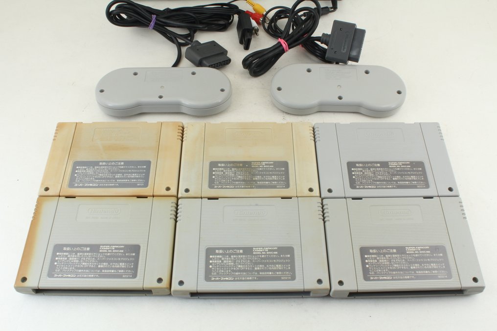 Nintendo - Super Famicom (Japanese SNES) - Popular Game Set of 6 | Chrono Trigger|Secret of Mana 2 & 3|Romancing SaGa 1, 2, 3 - 電玩遊戲機 + 遊戲 #2.1